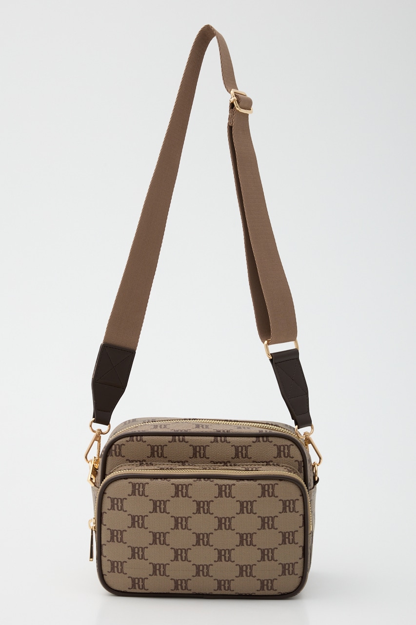 クラシックショルダーバッグ 柄BRN FREE