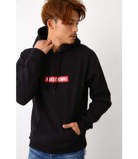 RODEO CROWNS WIDE BOWL | メンズ BIG BOX ロゴパーカー (スウェット  