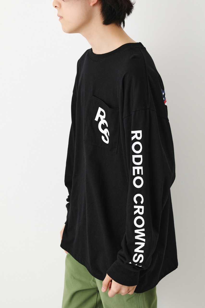RODEO CROWNS WIDE BOWL | メンズCROWN BOXロングTシャツ (Tシャツ