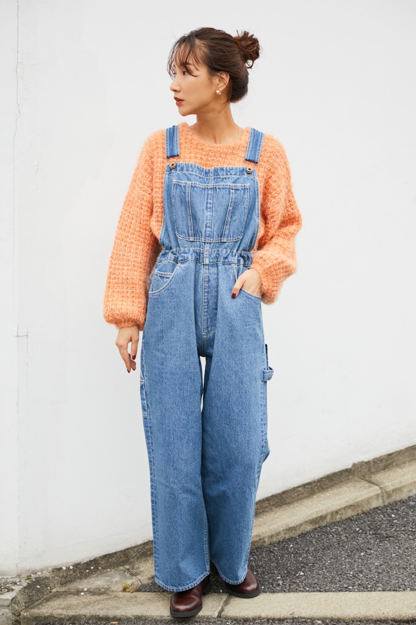 フューチュララボラトリーズFLラボラトリーズデニムオーバーオール