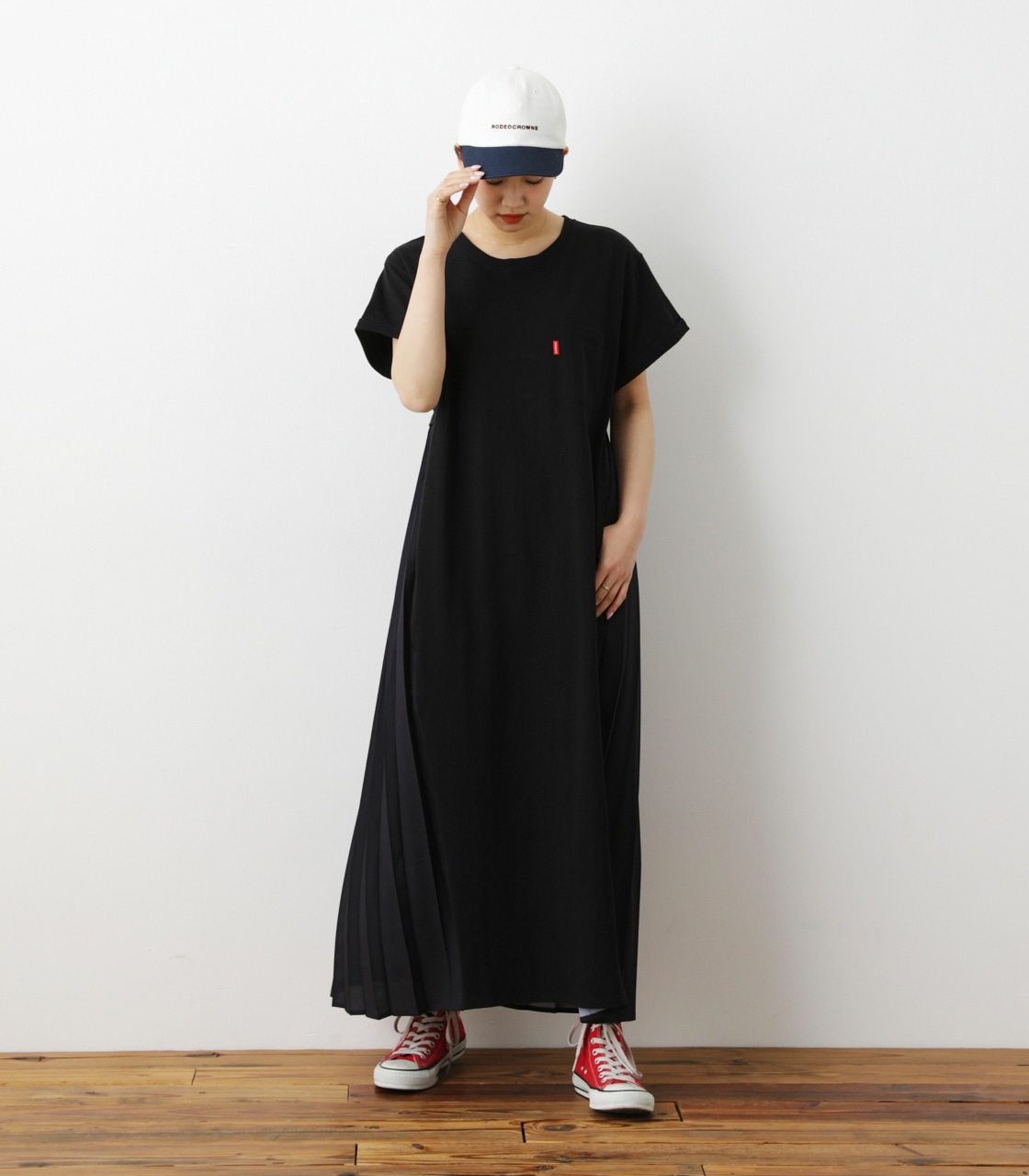 Web限定 バックプリーツマキシワンピース Free Blk ワンピース ロング バロックジャパンリミテッド 公式通販サイト Shel Tter Web Store シェルターウェブストア