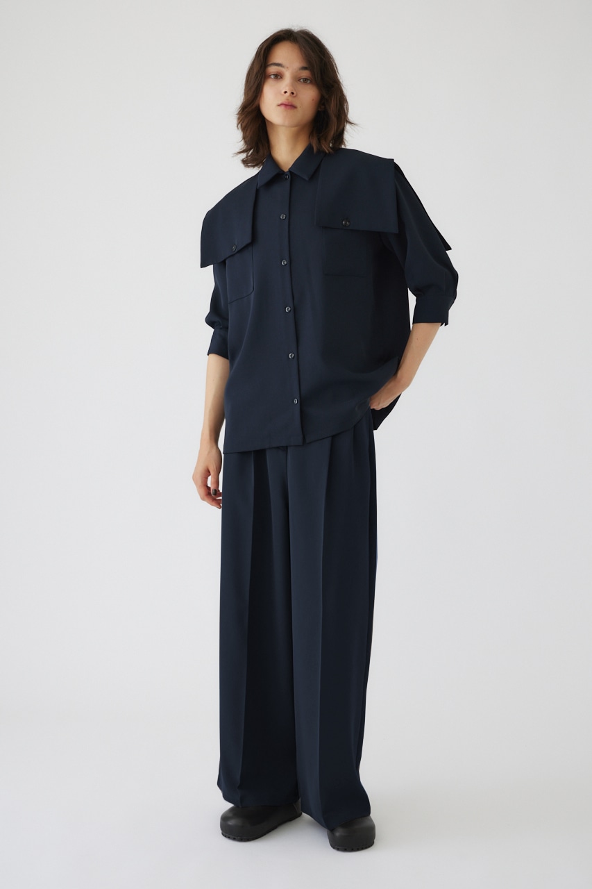 Flap pocket SH NVY FREE