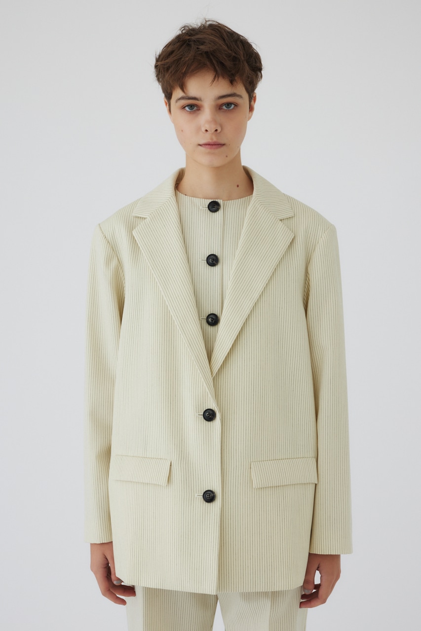 RIM.ARK | Gabardine stripe JK (JACKETS ) |RIM.ARK ONLINE STORE