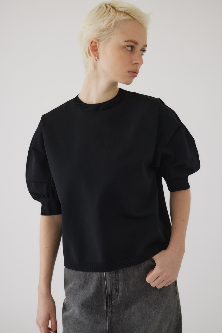 3/20- order start Tuck volume washable knit BLK FREE