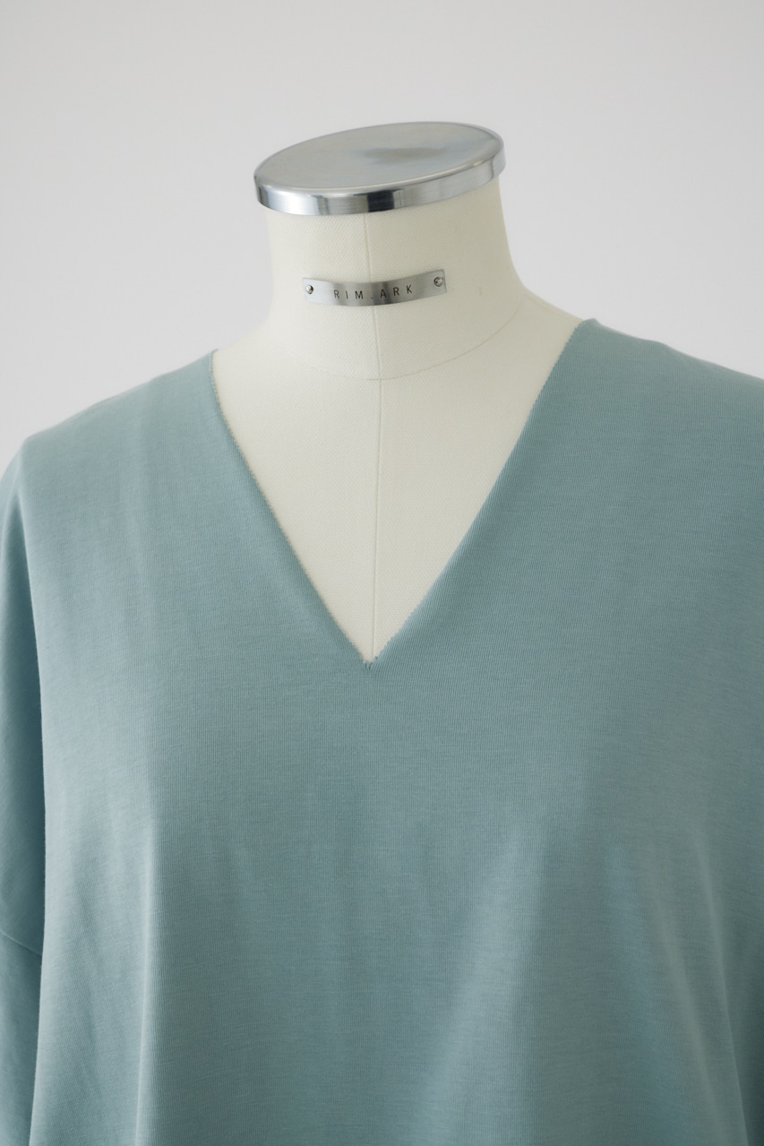 Oversized round T/SH L/GRN FREE