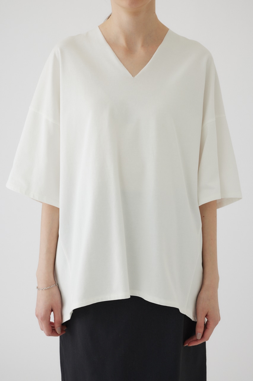 Oversized round T/SH WHT FREE