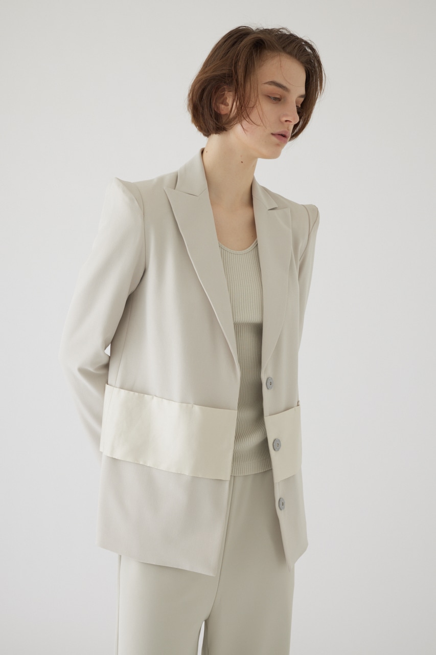 3/6- order start Fashionable tailored JK L/GRY FREE