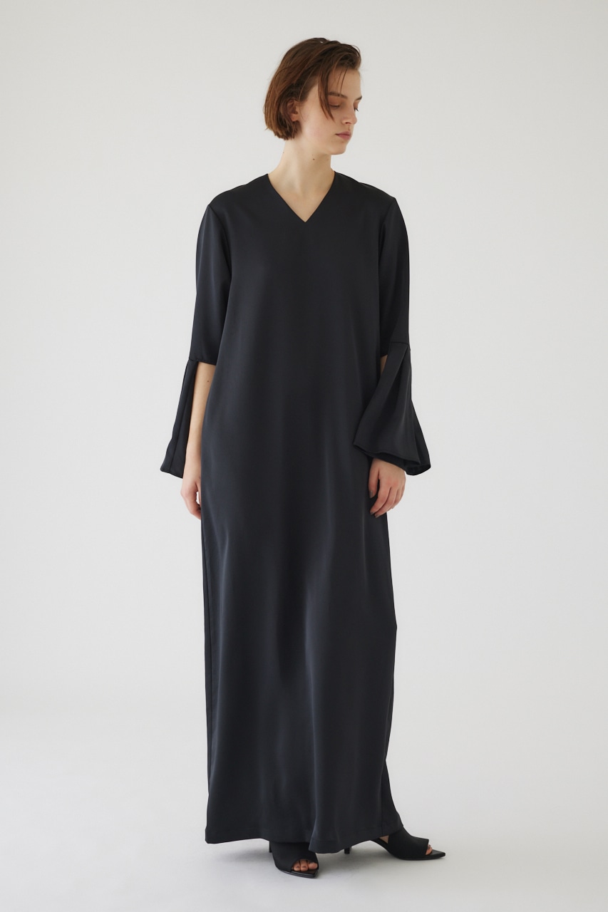 【LIMITED SALE】2 sleeve dress BLK 38