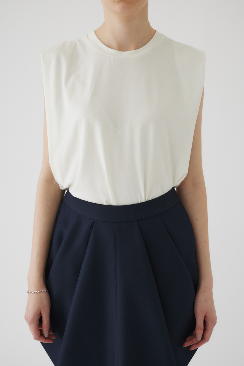 Smooth texture square tops WHT FREE