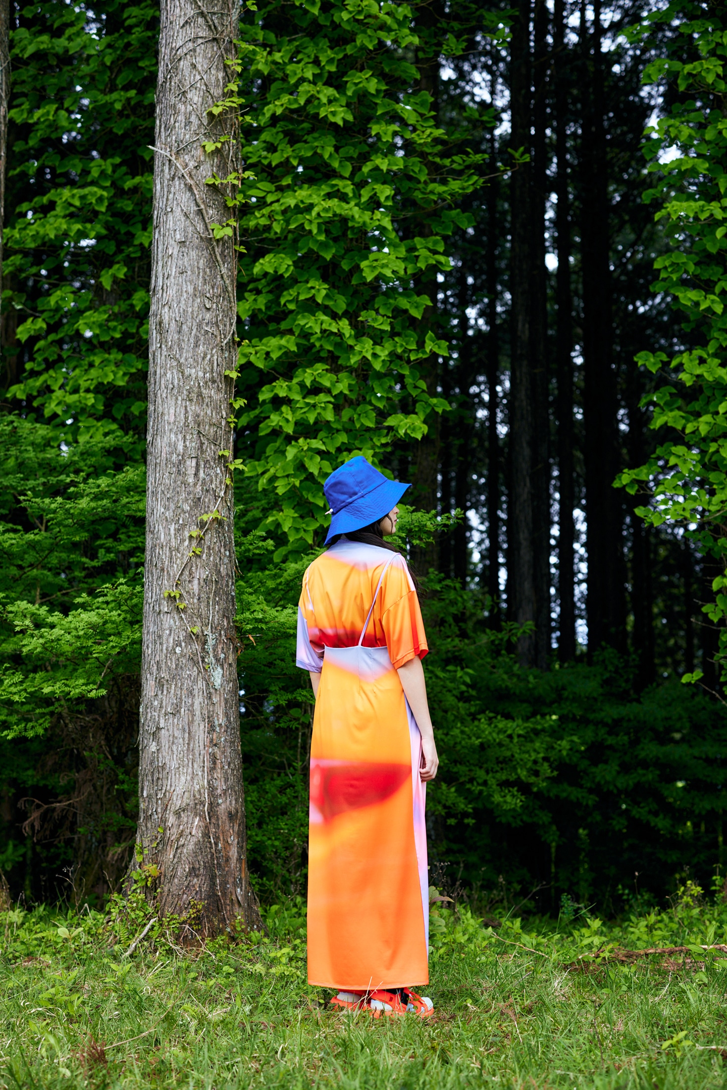 foggy city dress｜S｜Paprika｜dress｜någonstans official online  