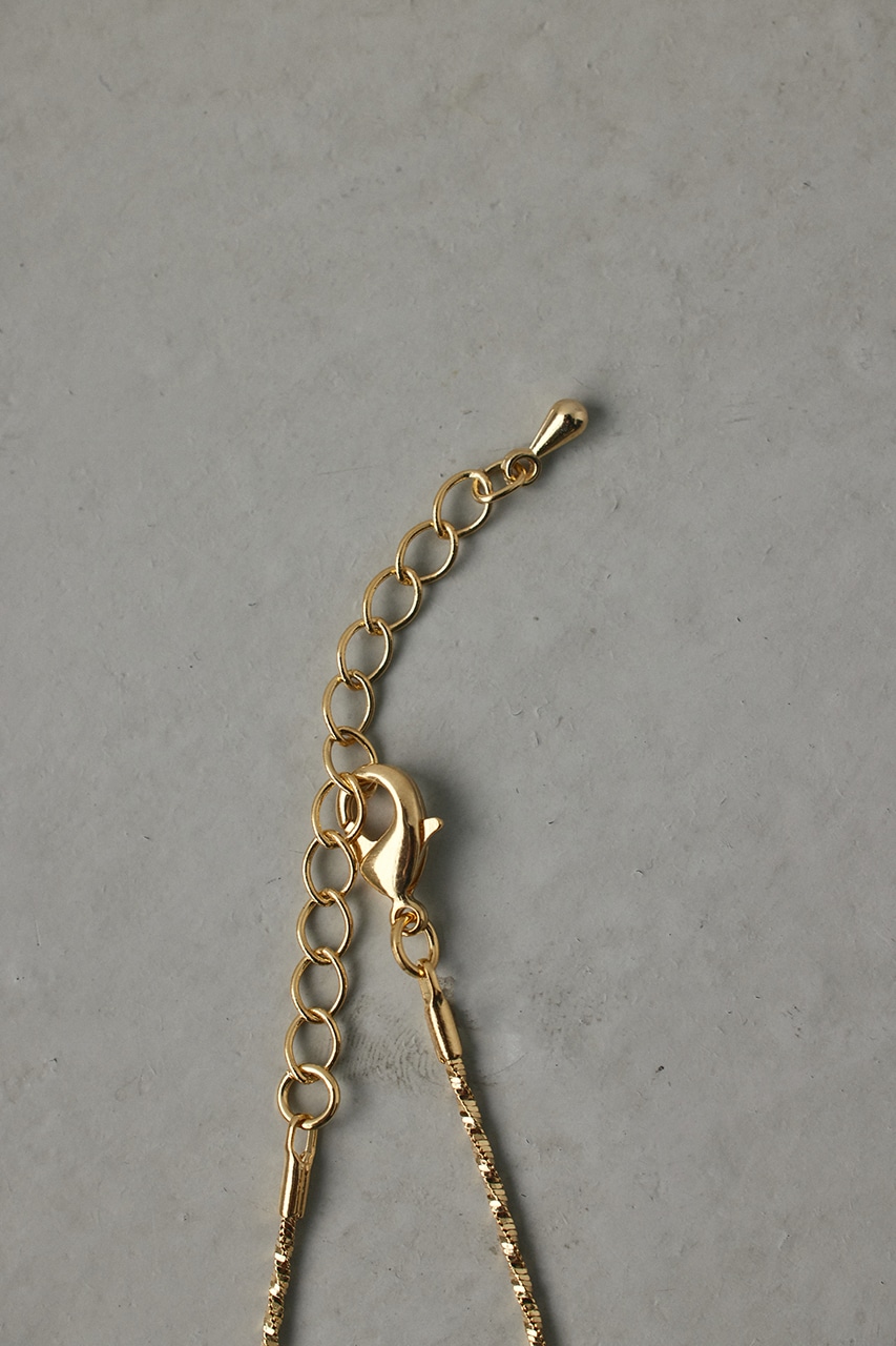スネイクチェーンネックレス GLD FREE