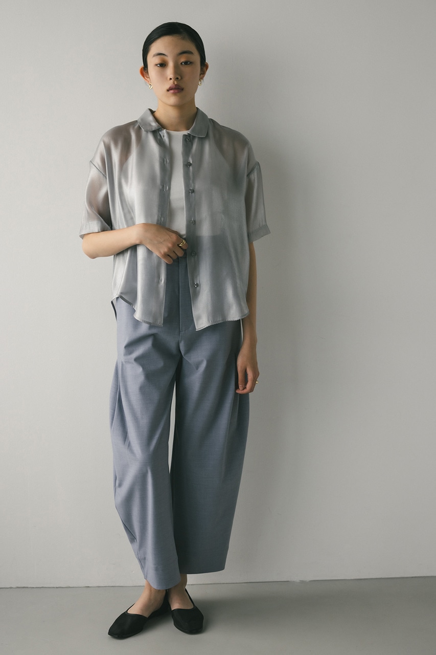 メタリックシアーシャツ SLV FREE