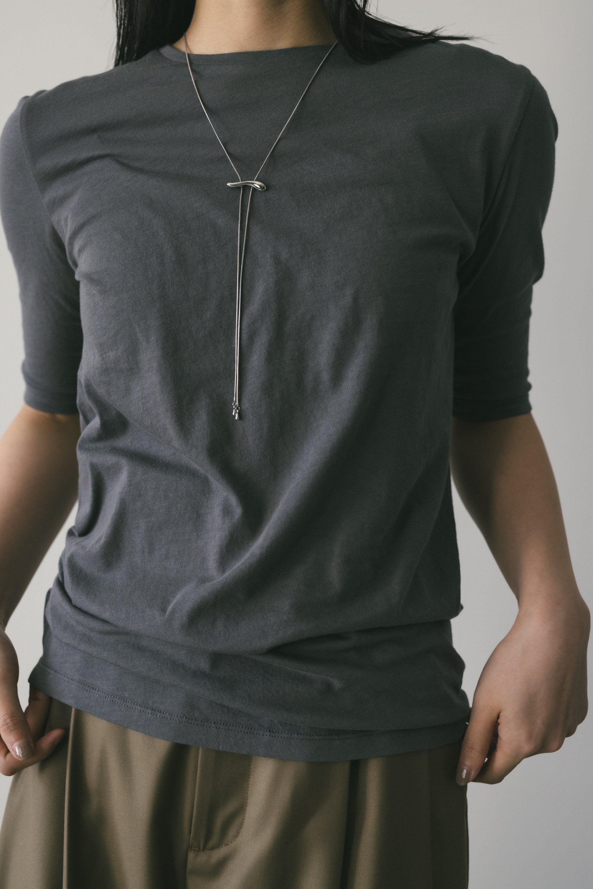 シアーバックシームT C.GRY FREE