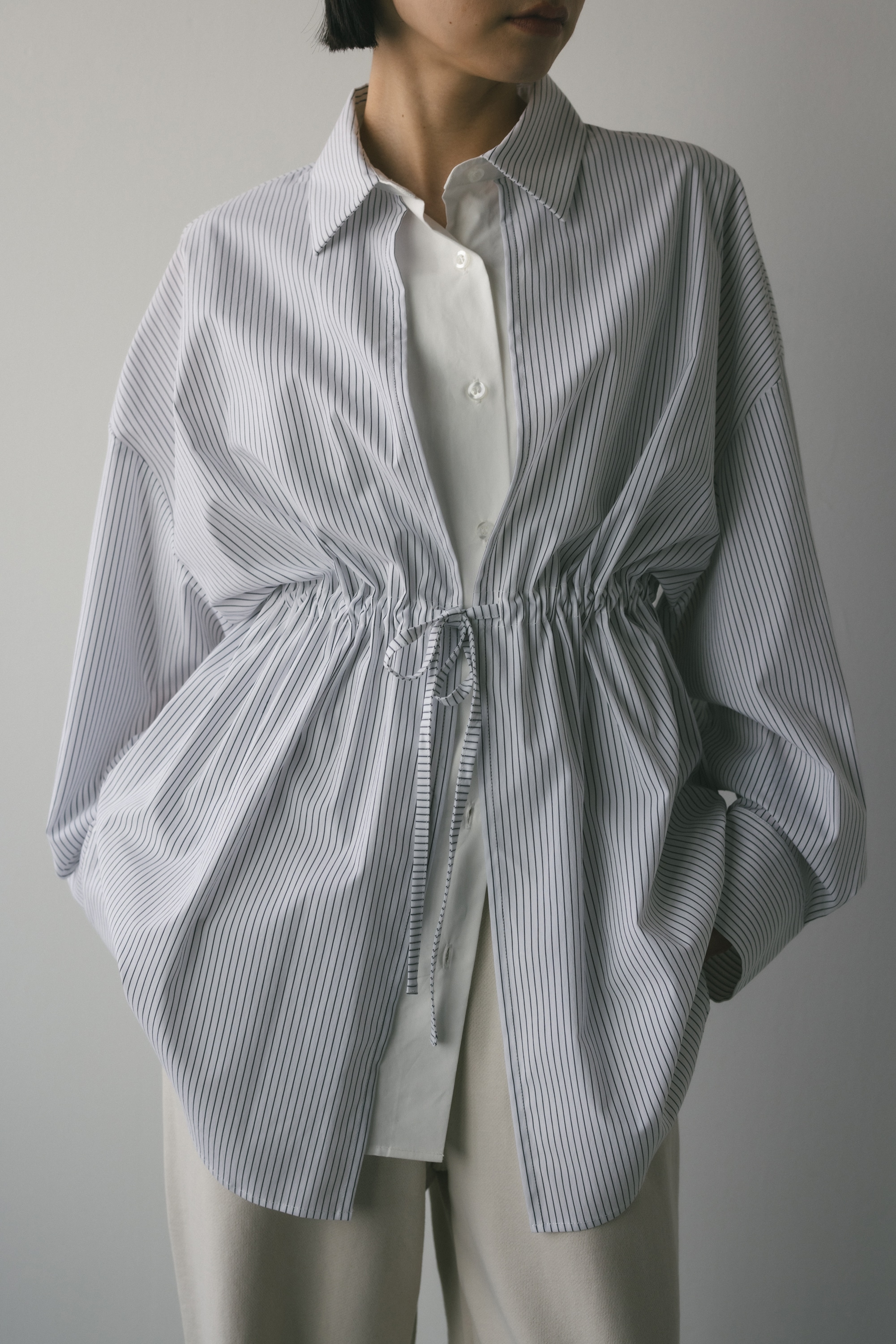 レイヤーコンビシャツ WHT FREE