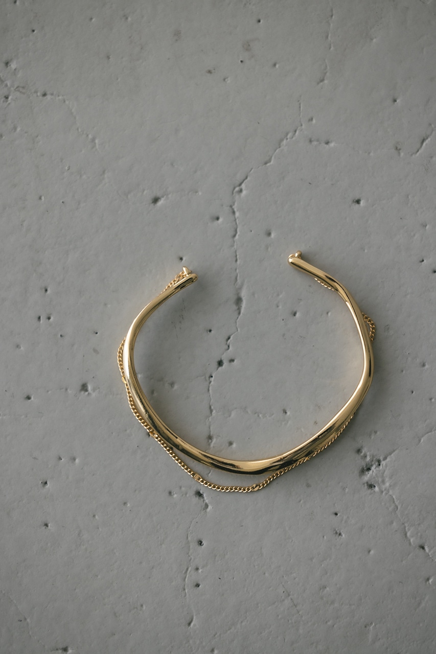 チェーンコネクトバングル GLD FREE