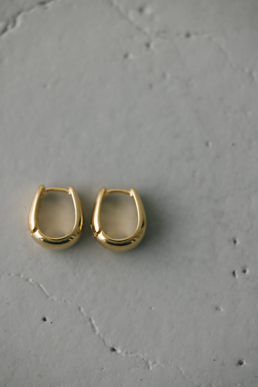 フラップフープピアス GLD FREE