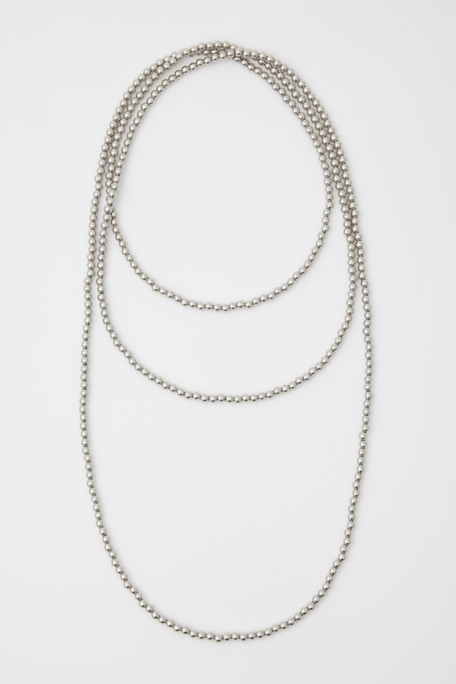 ［予約］Ball chain long necklace