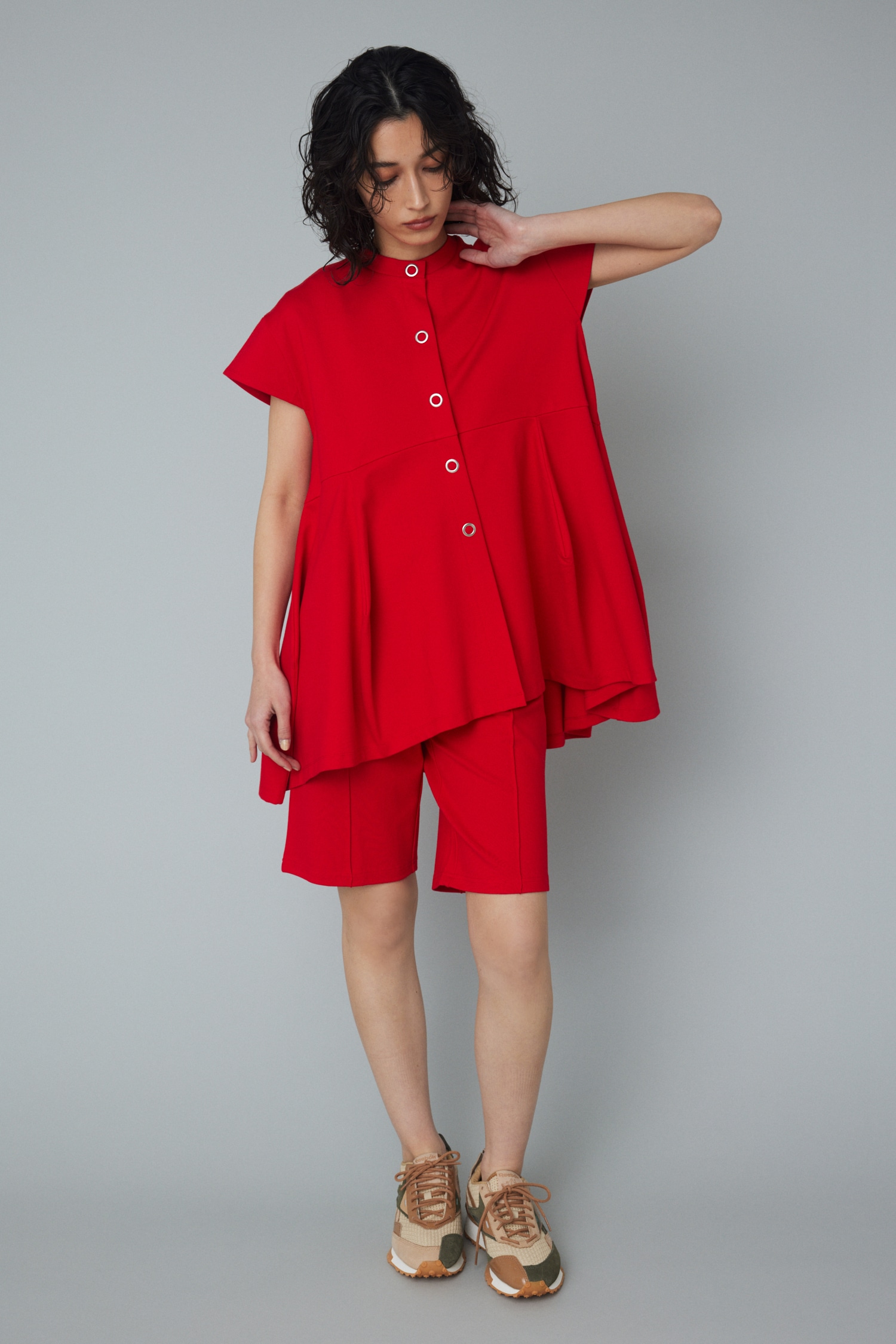 HeRIN.CYE French sleeve ponte tops (Tシャツ・カットソー(半袖) ) SHEL'TTER WEBSTORE