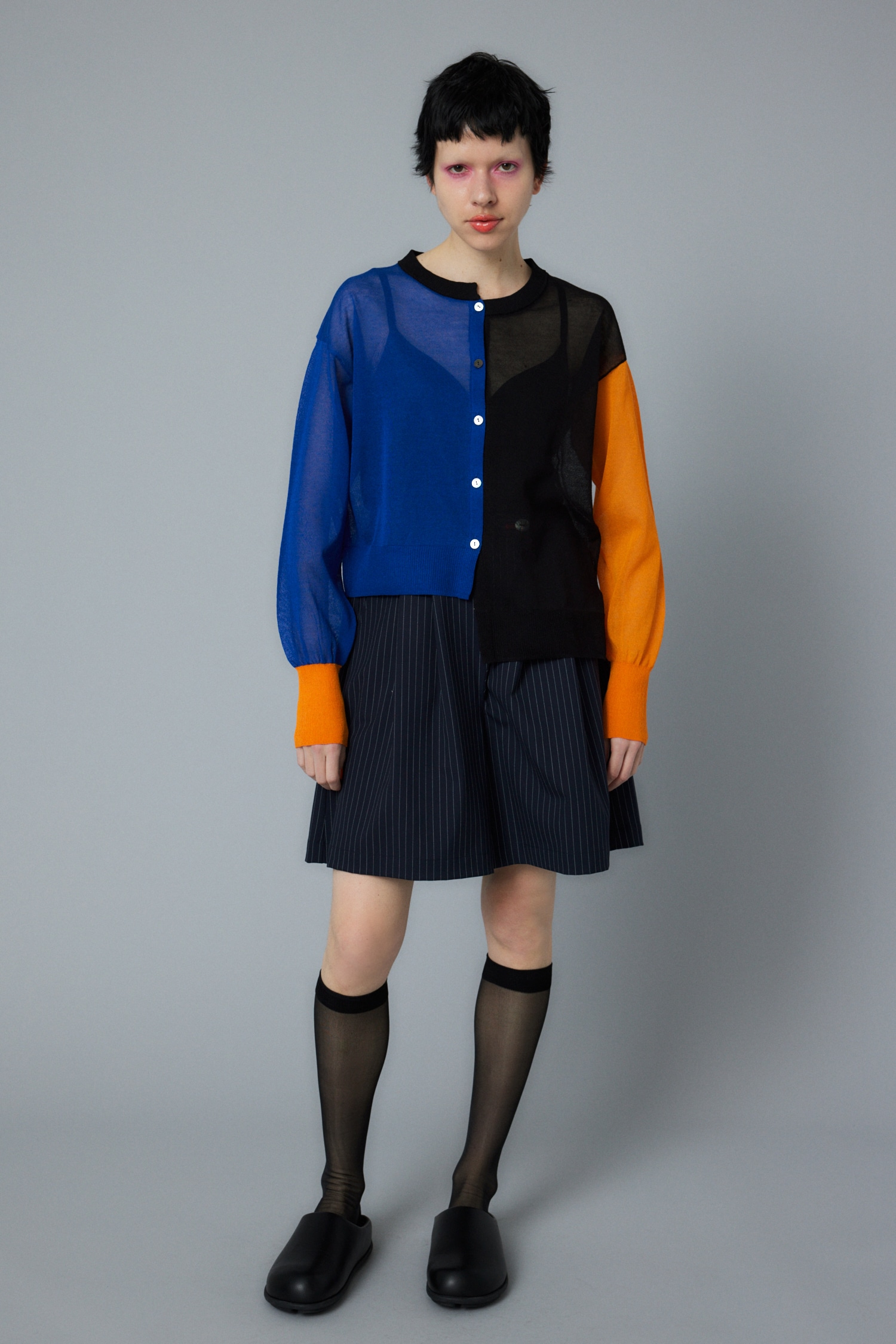 Short pants 柄NVY 38