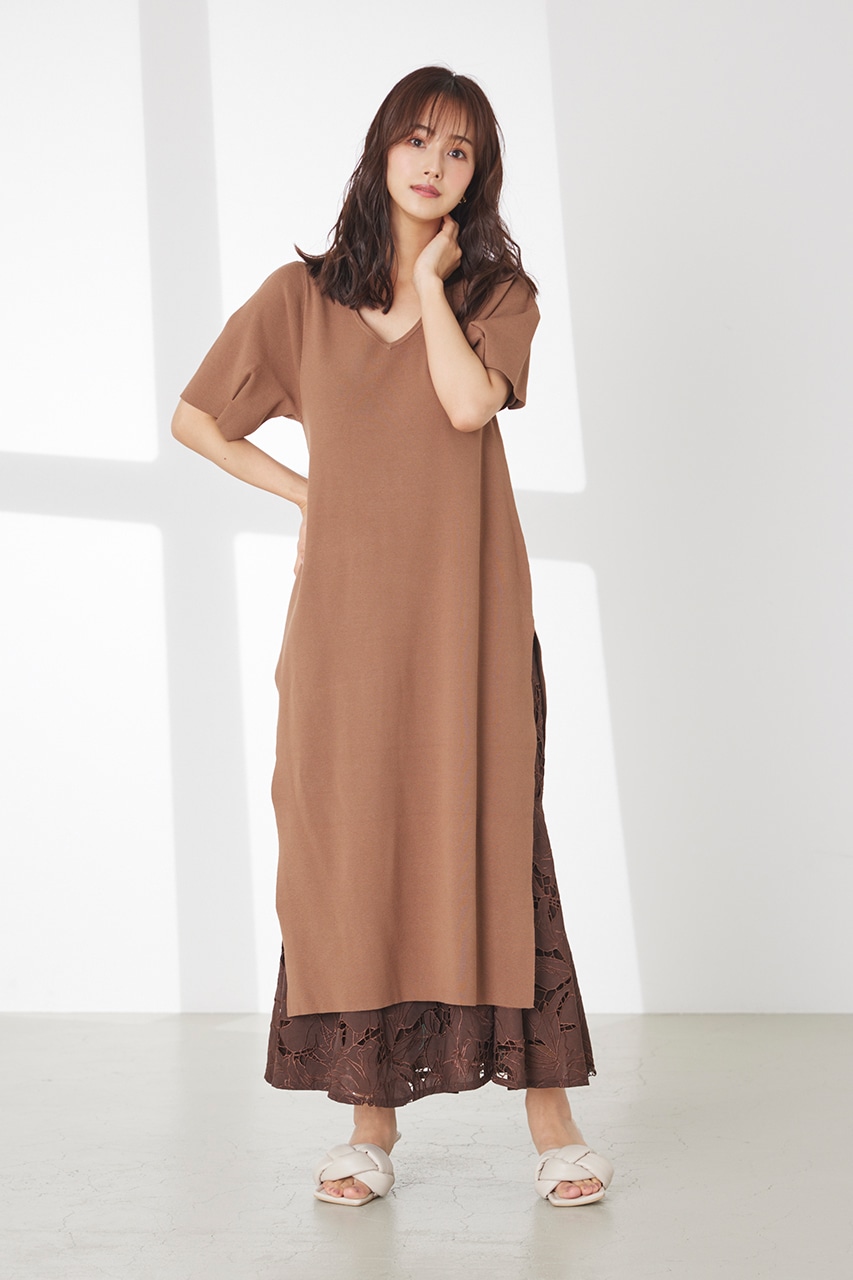 ロングスリットニットtops M Blk ニット バロックジャパンリミテッド 公式通販サイト Shel Tter Web Store シェルターウェブストア