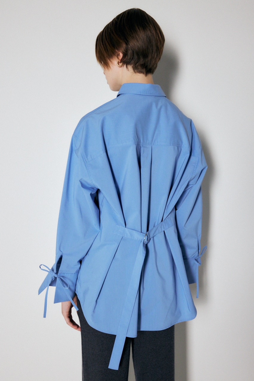 BACK BELT OVER シャツ