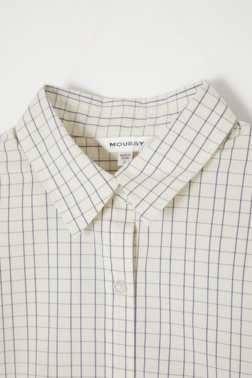 BACK BELT OVER シャツ