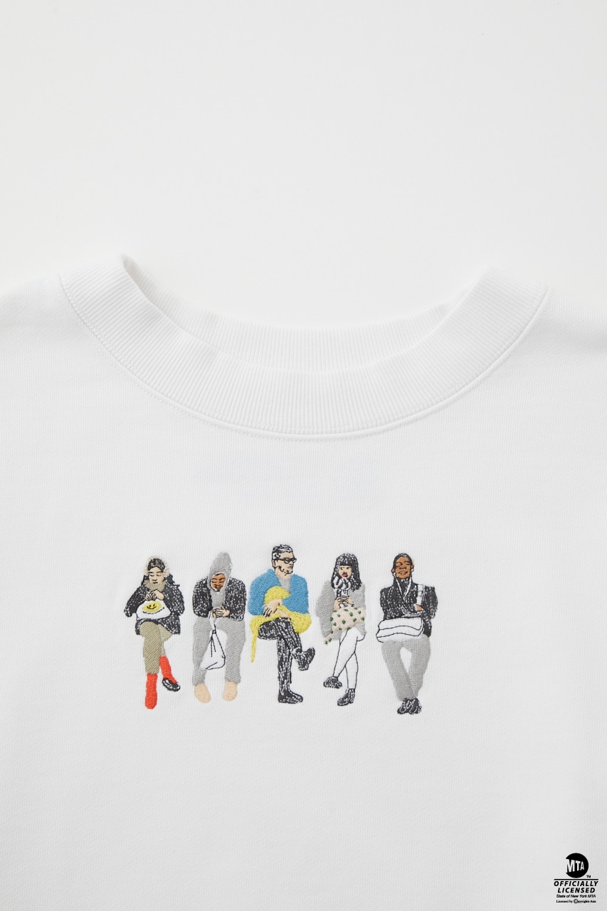MTA PASSENGERS プルオーバー WHT FREE