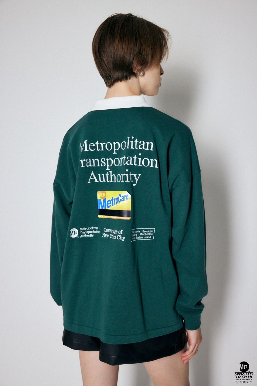 MTA POLO NECK LS Tシャツ GRN FREE