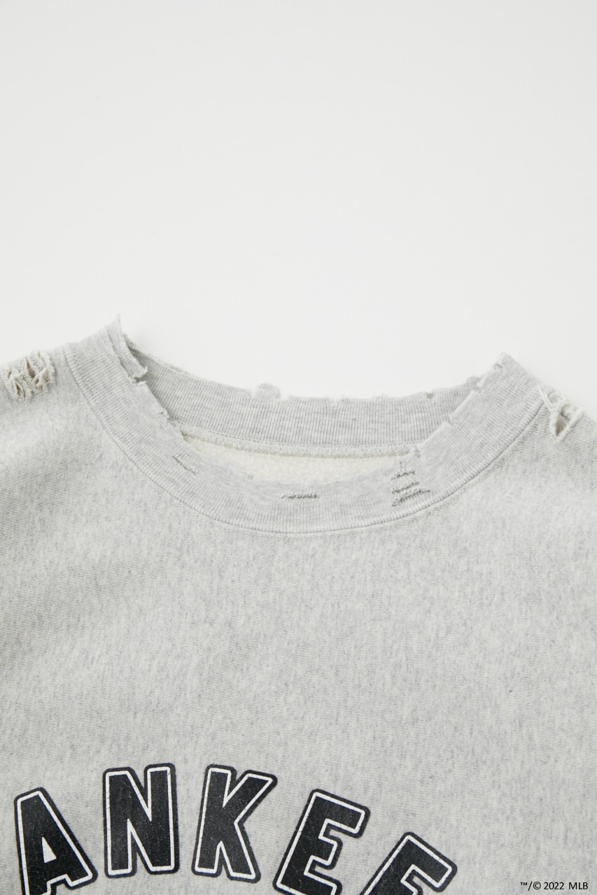 MOUSSY | MLB DISTRESSED SWEAT プルオーバー (スウェット・パーカー