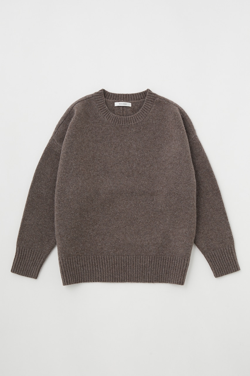 MOUSSY❤︎ ROUND NECK WOOL SWEATER