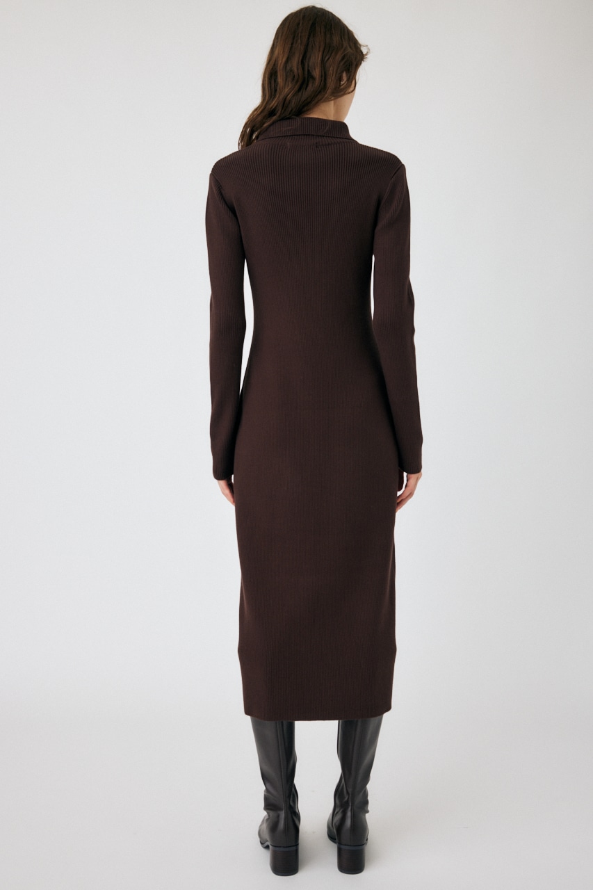yo BIOTOP】Long knit dress サイズ0カラーブラック - ロングワンピース