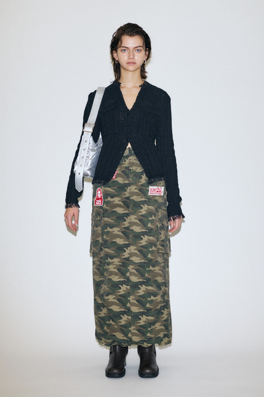 XG UTILITY CARGO スカート 柄GRN 2