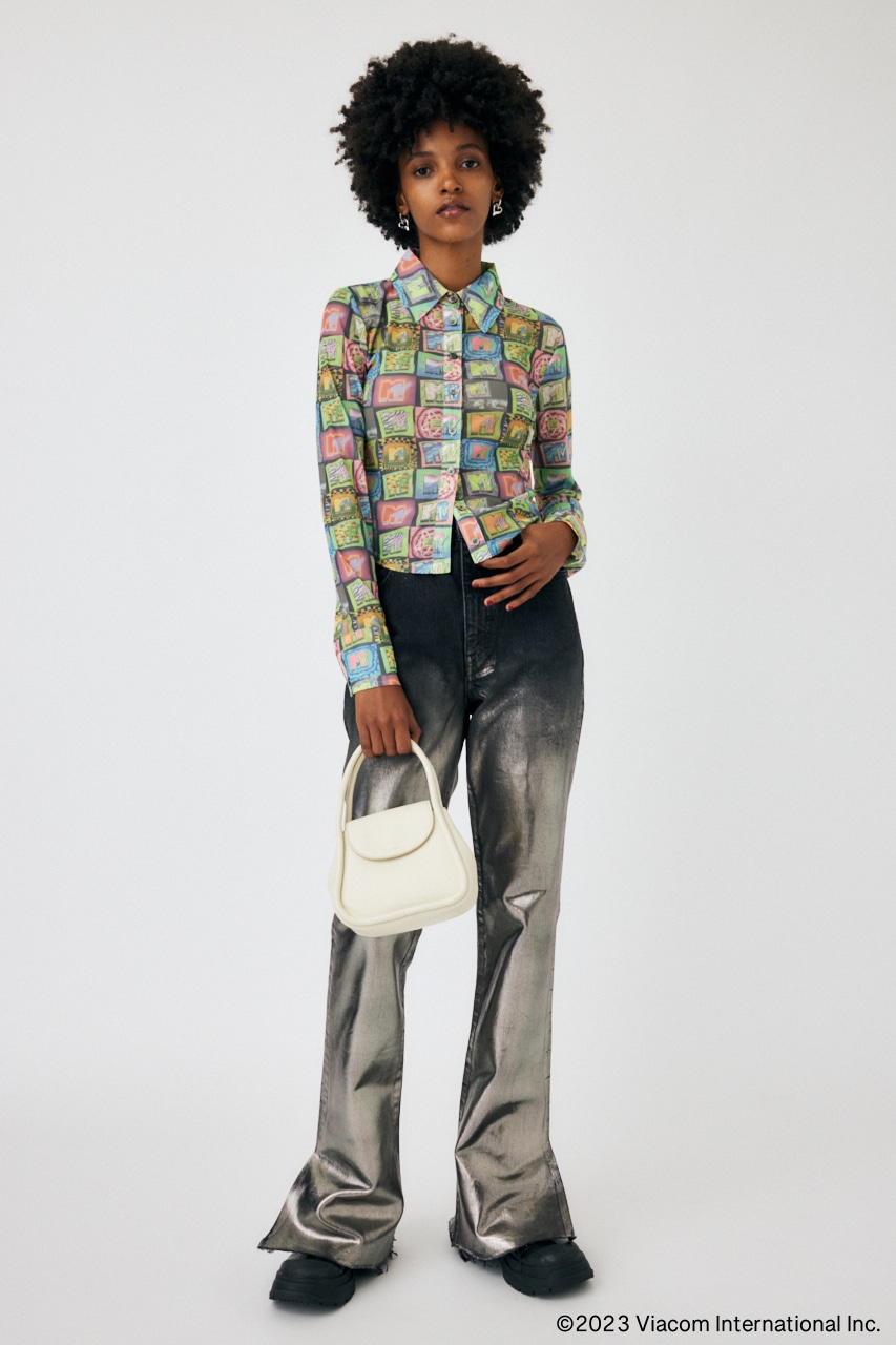 MTV SHEER シャツ Multi_1 FREE