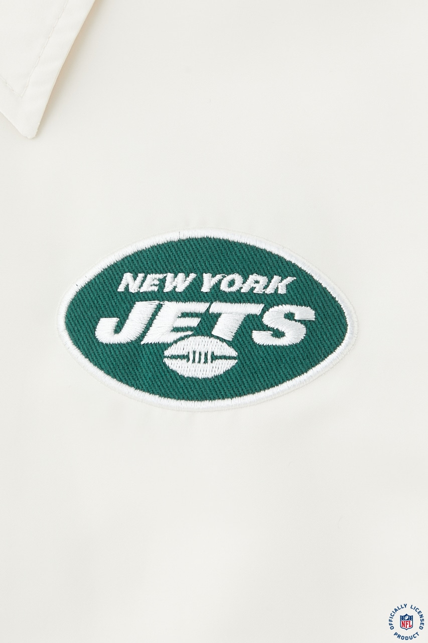 NFL ROUND HEM COACH ジャケット WHT FREE