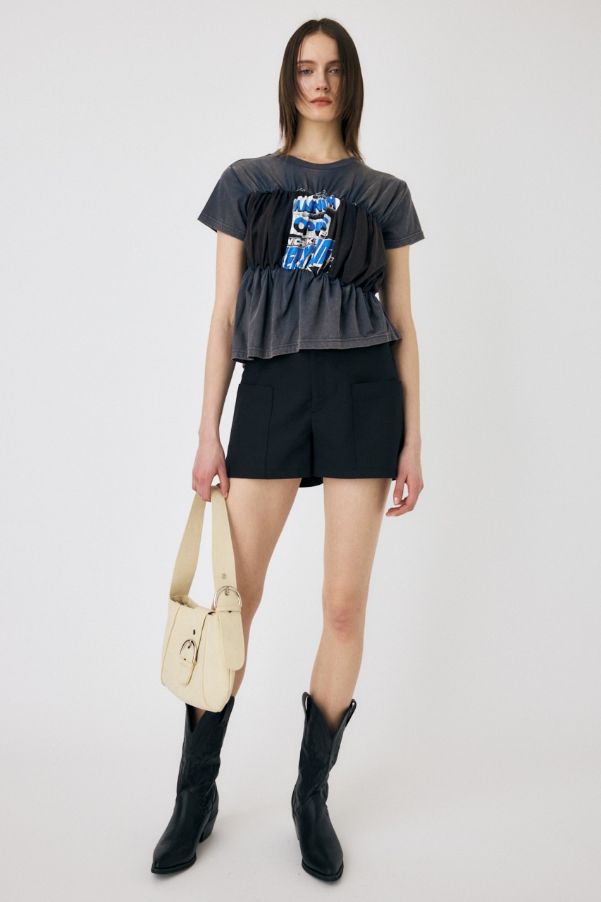 Docking T-Shirt ブラック Docking Drawer T-Shirt - (Black)