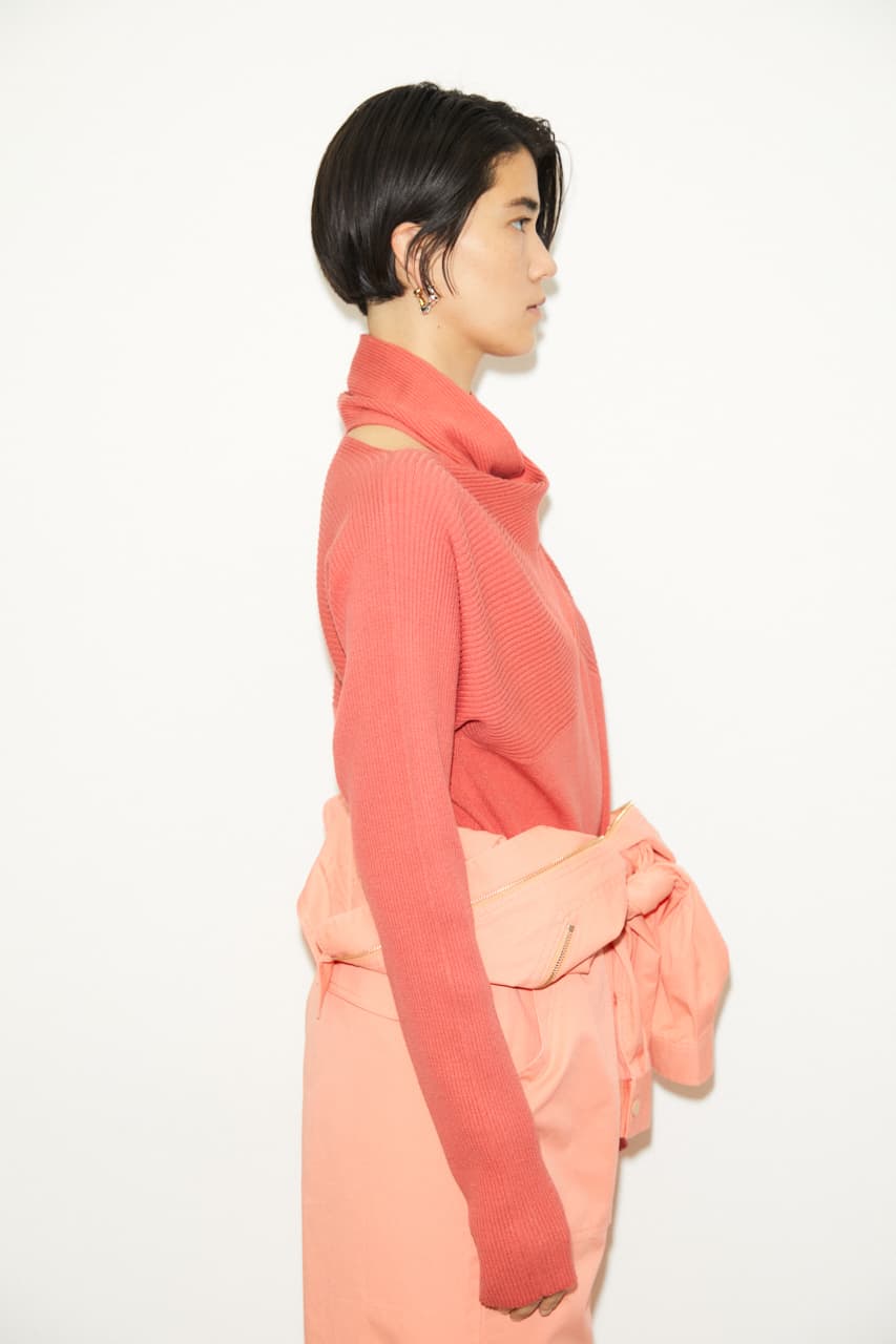 THROW by SLY 【THROW】NECK 2WAY HG トップス (ニット ) SHEL'TTER WEBSTORE