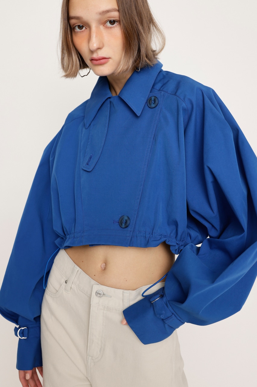 SLY トレンチコート　CROP VOLUME TRENCH ジャケット SLY | CROP VOLUME TRENCH ジャケット (ジャケット ) |SHEL'TTER
