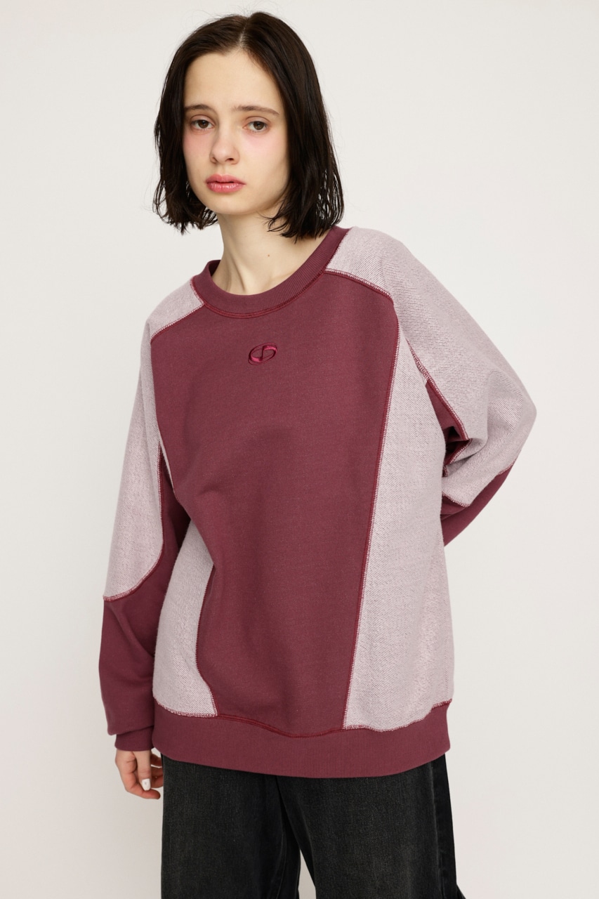 SLY | REVERSE SEAM SW トップス (Tシャツ・カットソー(長袖) ) |SHEL