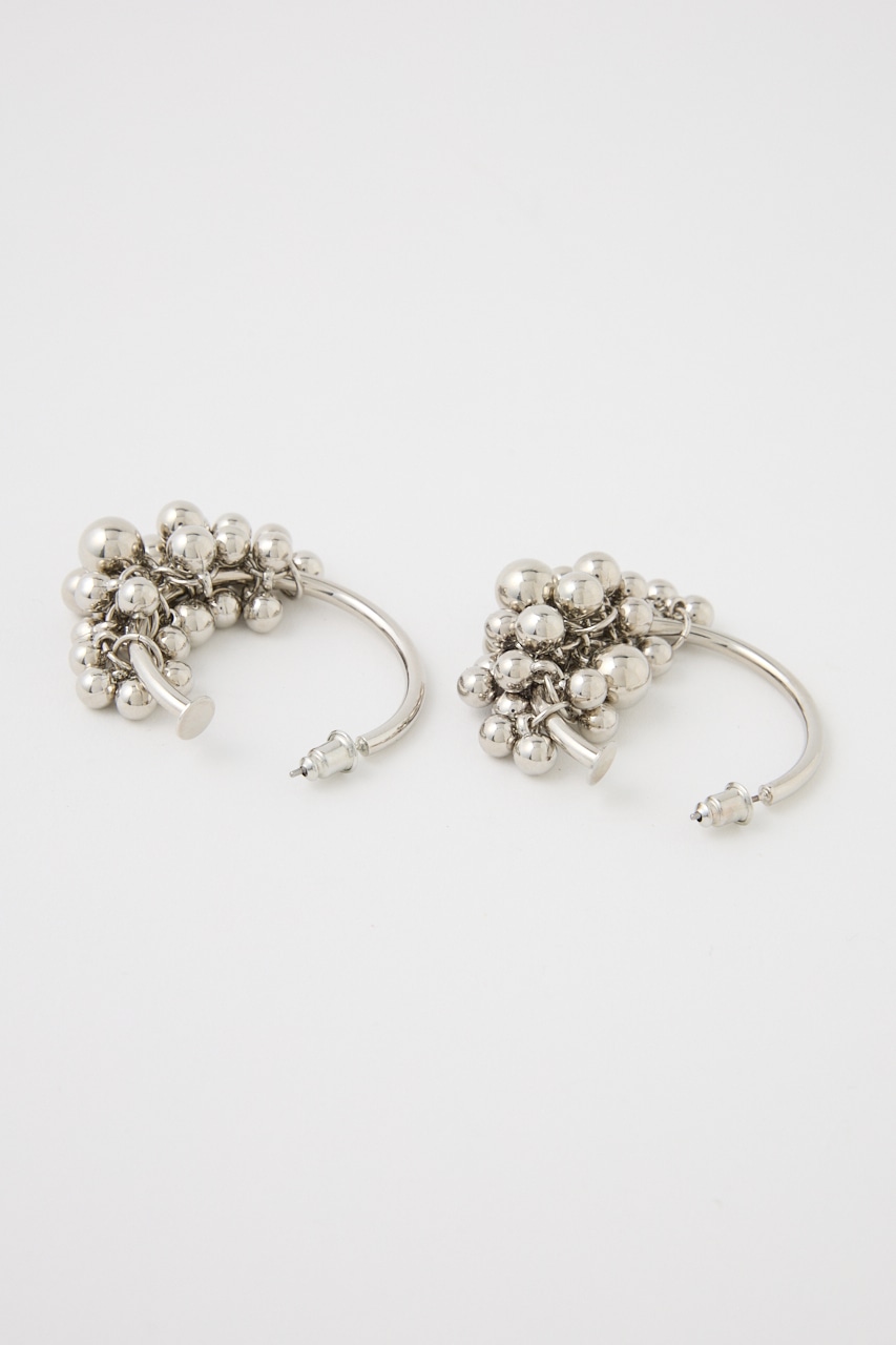 METALBEADS HOOP ピアス SLV FREE