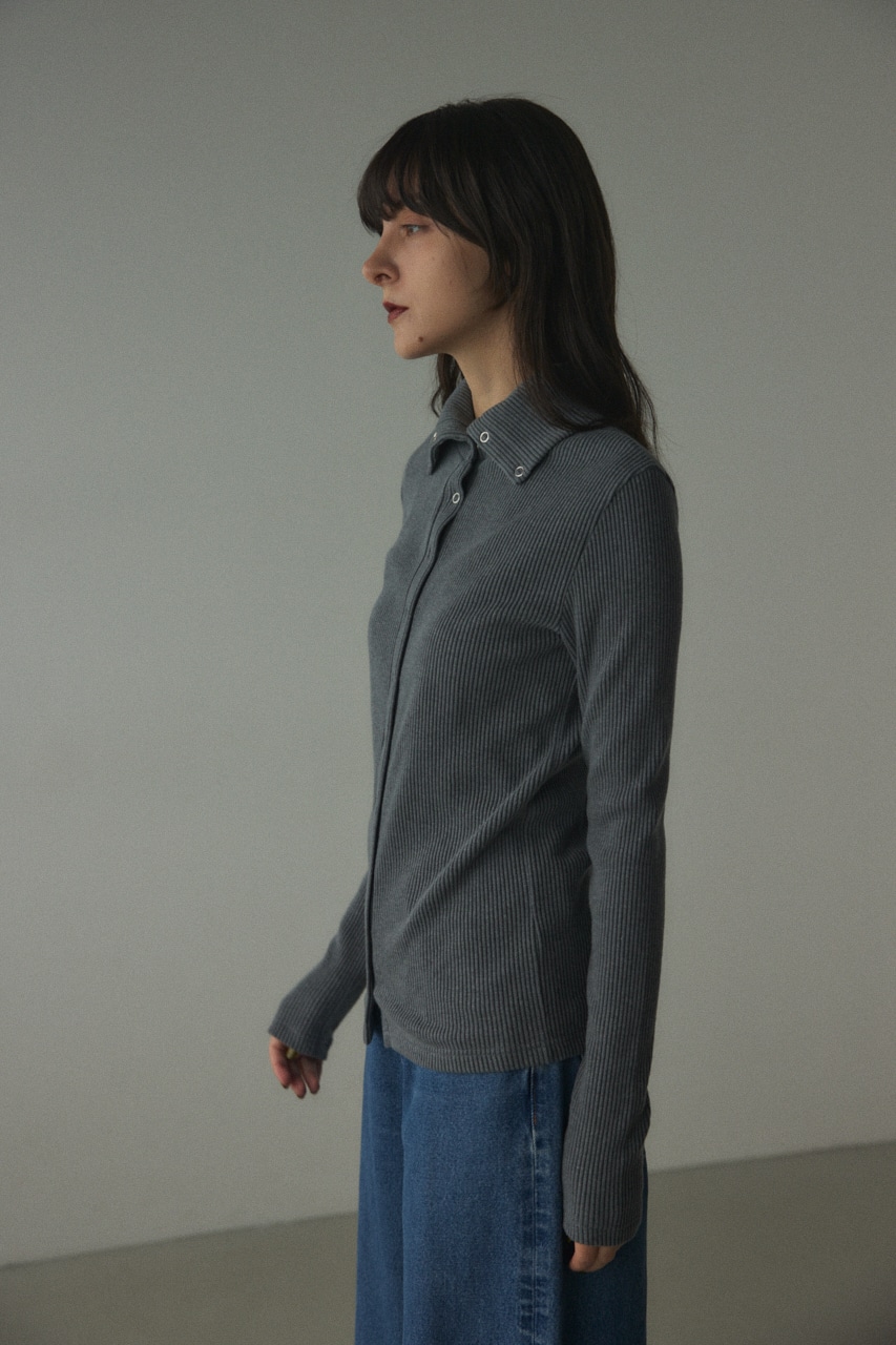 manyway turtle neck tops GRY FREE