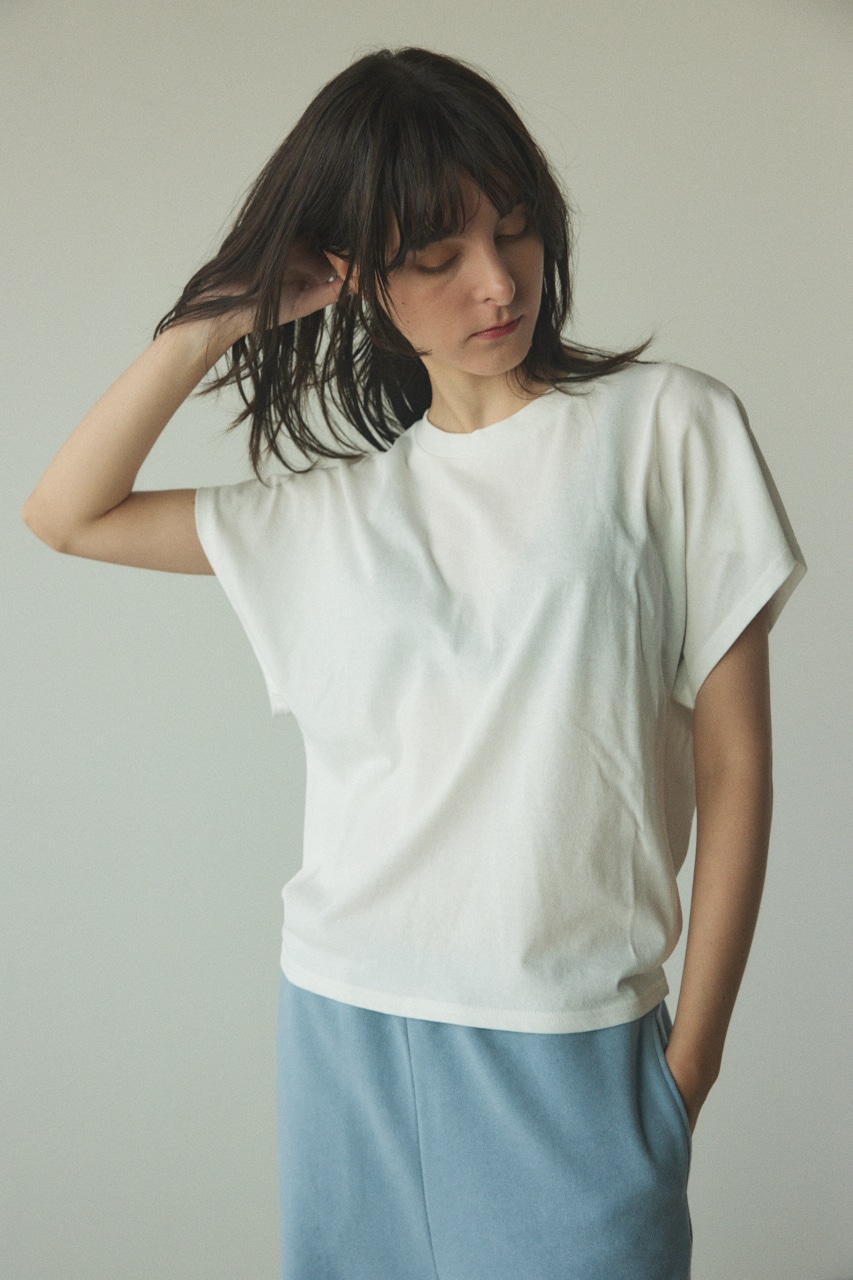 back gather tops WHT FREE