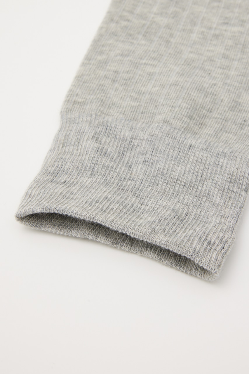 【MAISON MAVERICK PRESENTS】マヴェリックロゴサッカーソックス GRY FREE