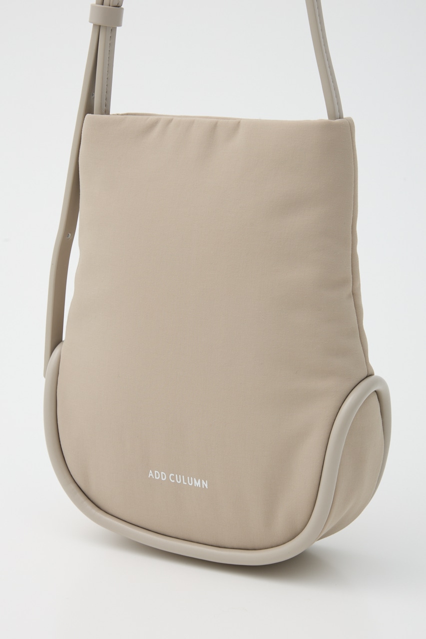【ADD CULUMN】ROLLA POCHETTE FABRIC バッグ GREIGE FREE
