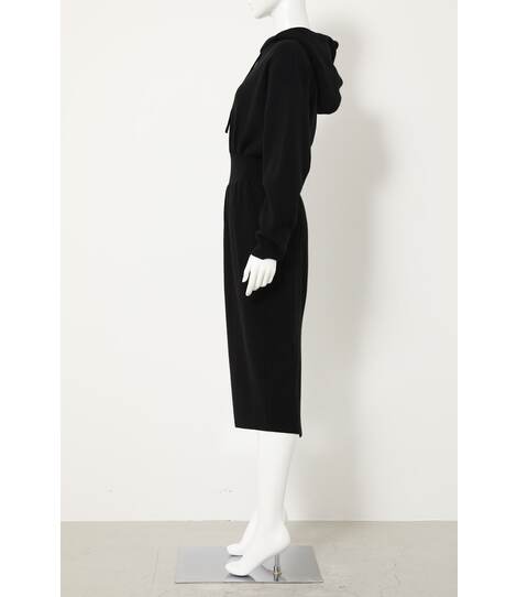 rienda | ウエストリブパーカーOP-R (ワンピース(ミニ・ミディアム  