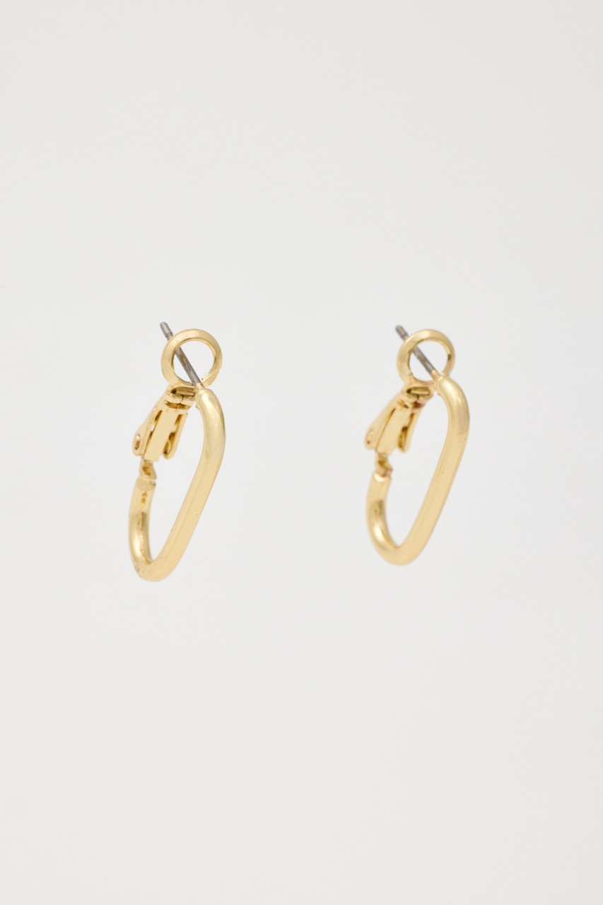 クリアパーツフープピアス CLR FREE