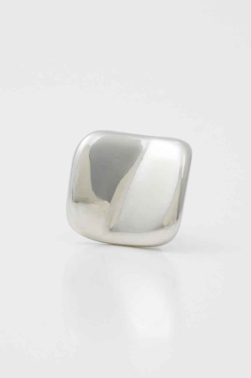 スクエアフォールドピアス SLV FREE