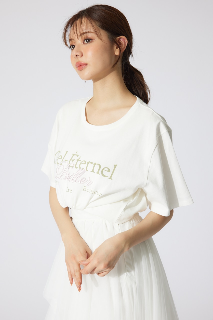 BigロゴTシャツ WHT FREE