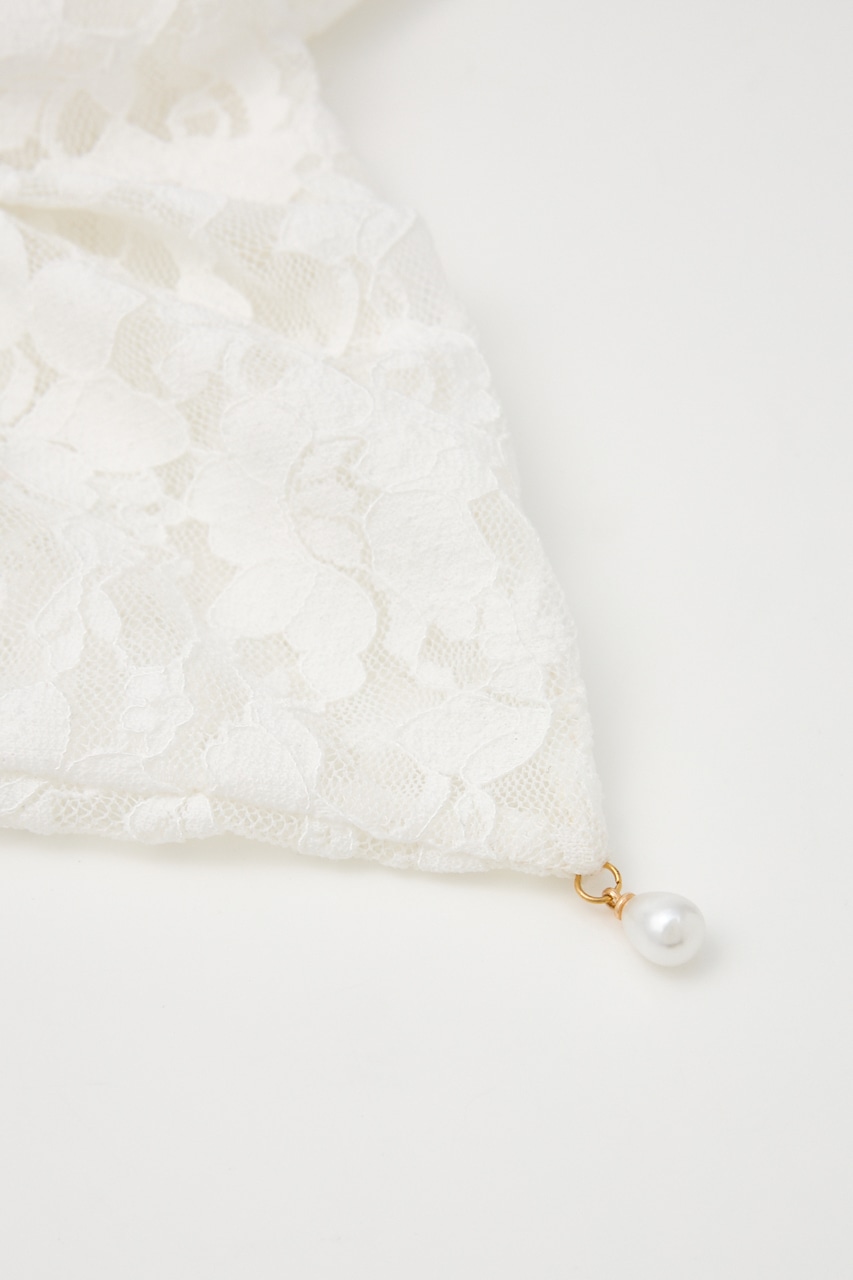 Bigスクエアシュシュ WHT FREE