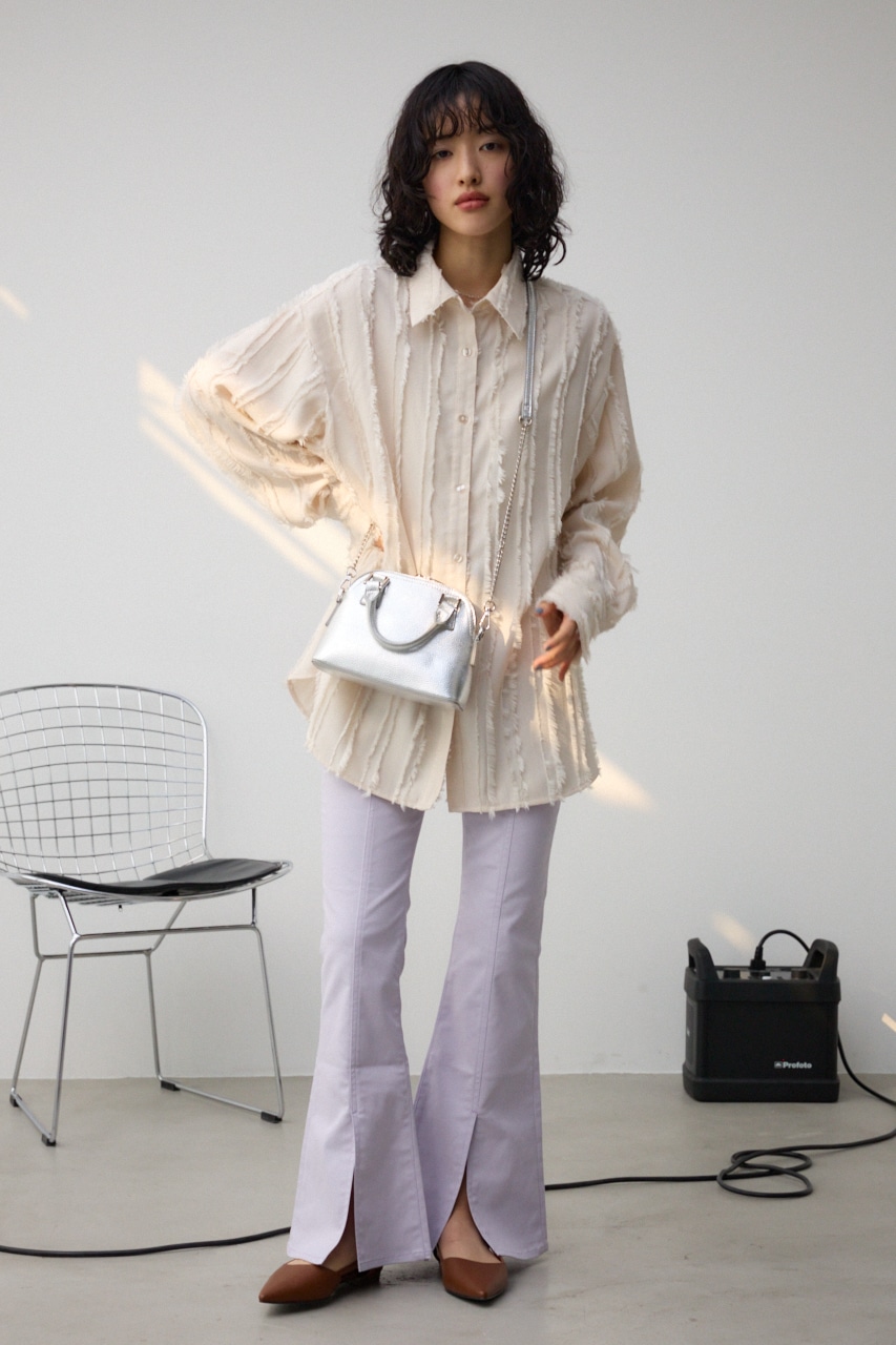 ダブルジッパーミニバッグ SLV FREE