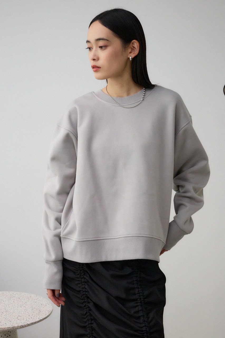 ルーズスウェットトップス GRY FREE